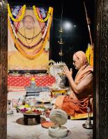 Jalabhisheka and Shodashopachara Puja by HH Swamiji on Samaradhana Divasa of HH Shrimat Pandurangashram Swamiji. SCM-Karla.(16 June 2026)